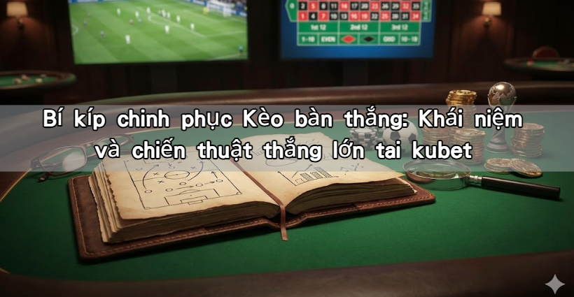 Bí kíp chinh phục Kèo bàn thắng: Khái niệm và chiến thuật thắng lớn tai kubet