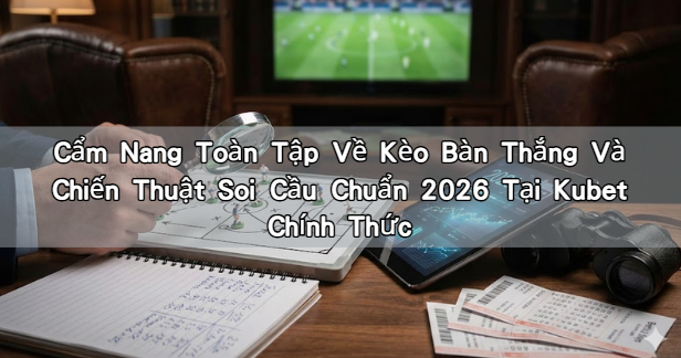 Cẩm Nang Toàn Tập Về Kèo Bàn Thắng Và Chiến Thuật Soi Cầu Chuẩn 2026 Tại Kubet Chính Thức
